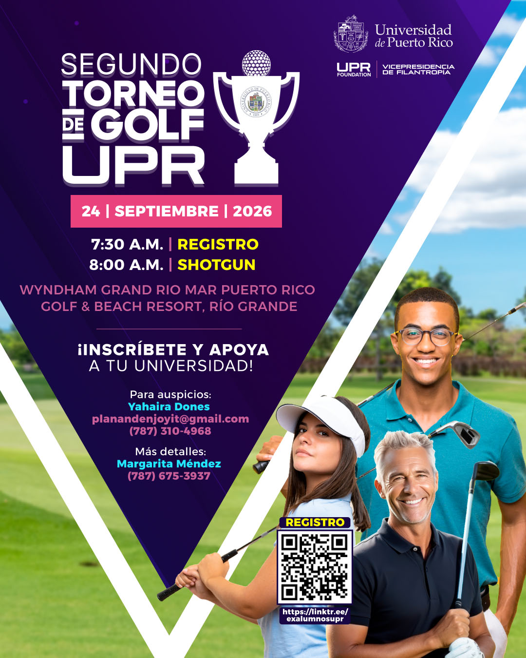 Segundo Torneo de Golf UPR 2026