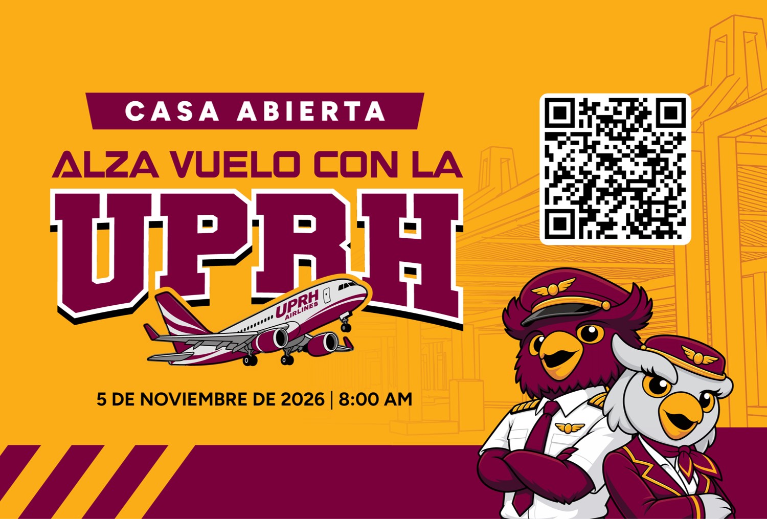 UPR en Humacao invita a los futuros universitarios a “Alza vuelo con la UPRH” durante su Casa Abierta 2026