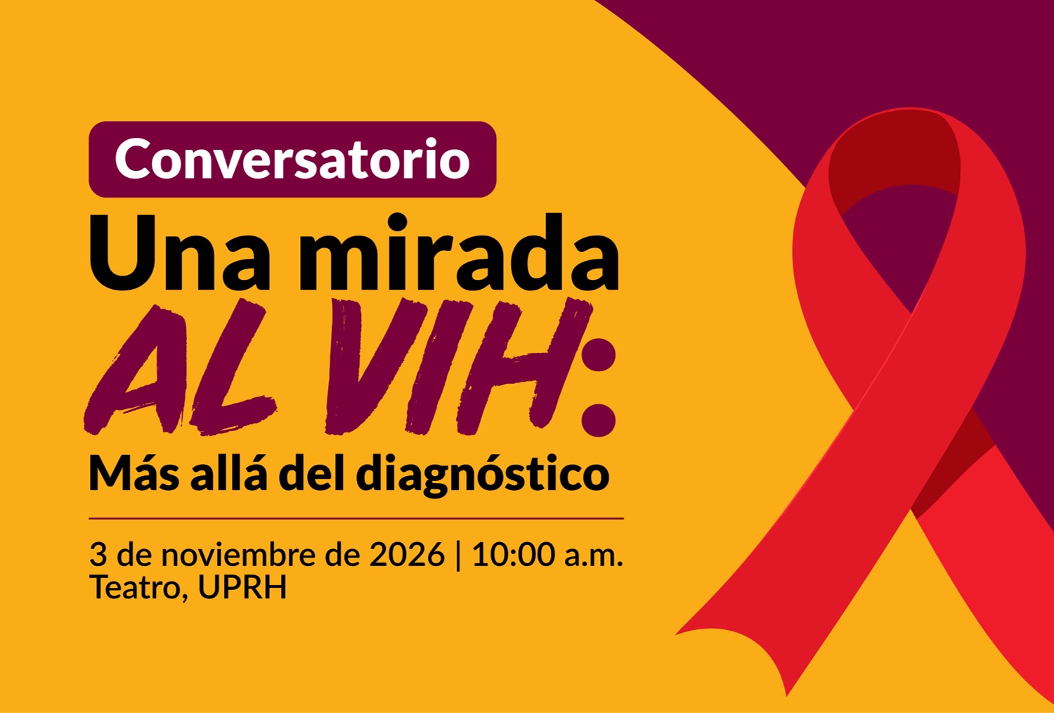UPR en Humacao promoverá el diálogo y la educación sobre el VIH mediante conversatorio